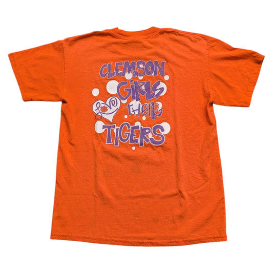 Y2K Youth Clemson Girls Love Their Tigers T-shirt