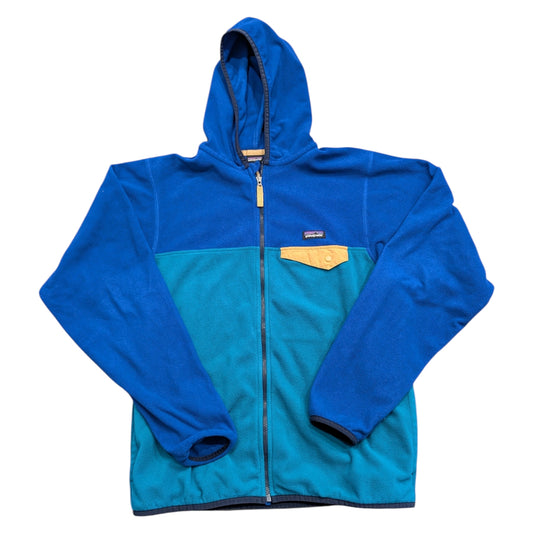Y2K Youth Patagonia Full Zip Block Colored Fleece Jacket