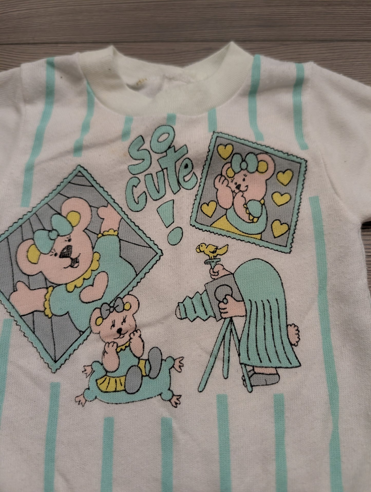 90's Youth Baby So Cute Teddy Onesie