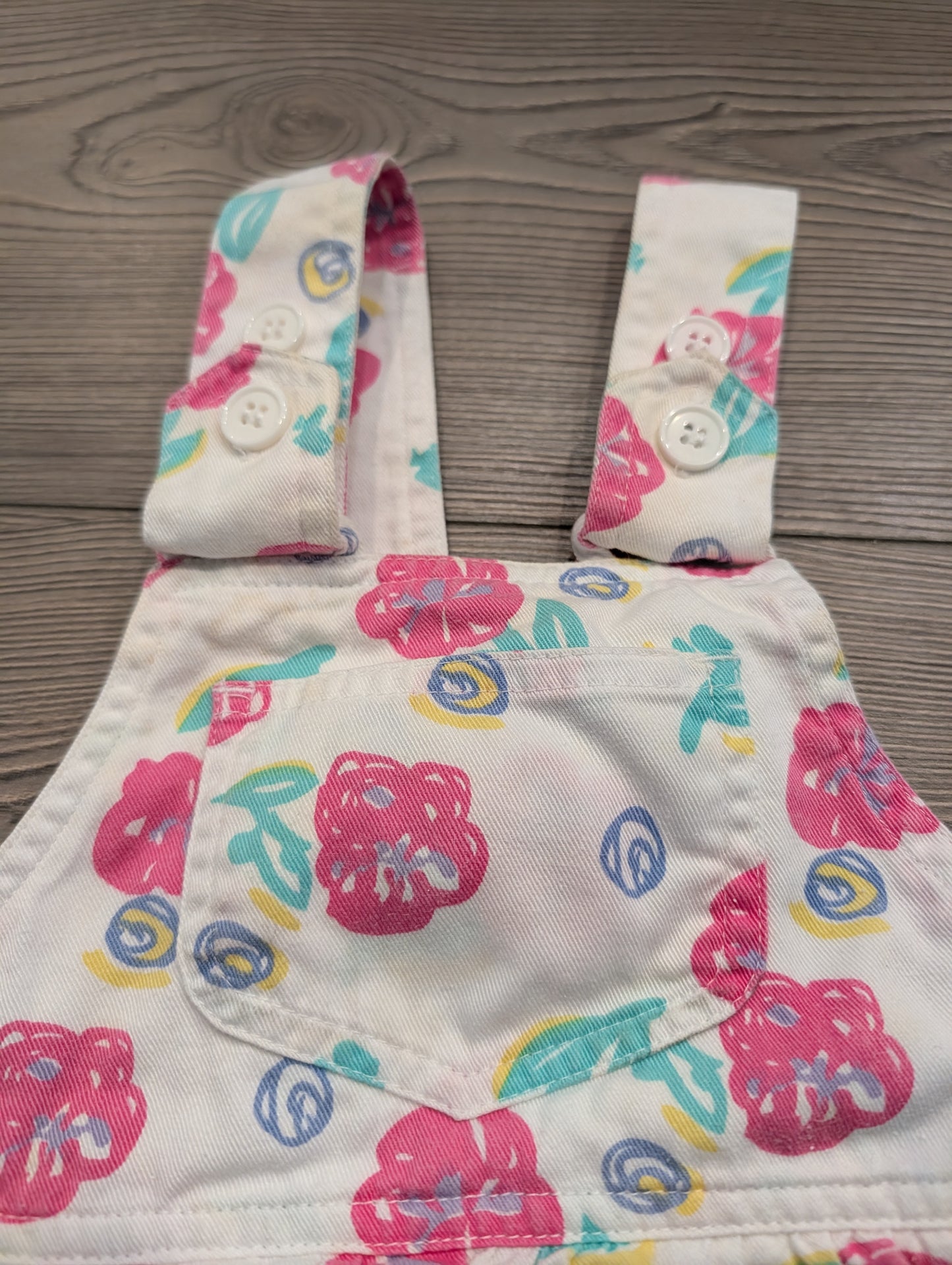 90's Youth Baby AOP Flower Summer Romper