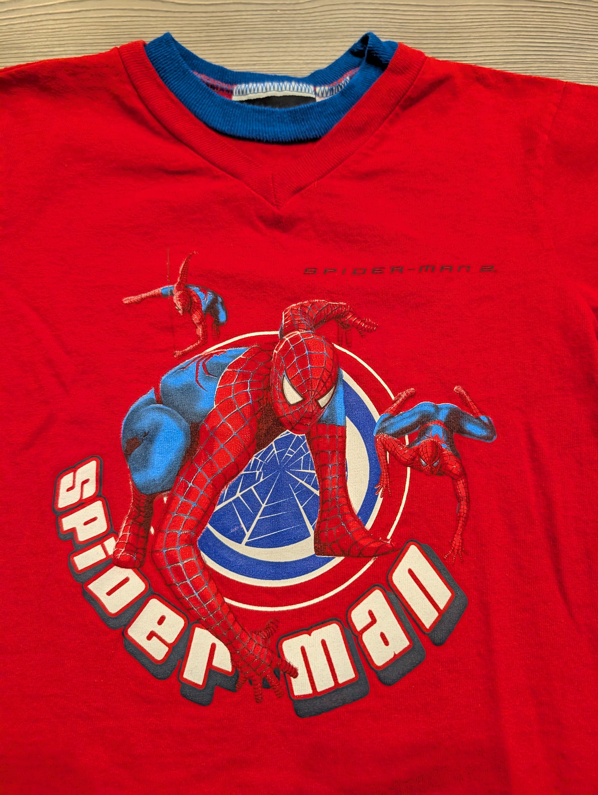2004 Youth Spider-Man 2 Movie Promo T-shirt