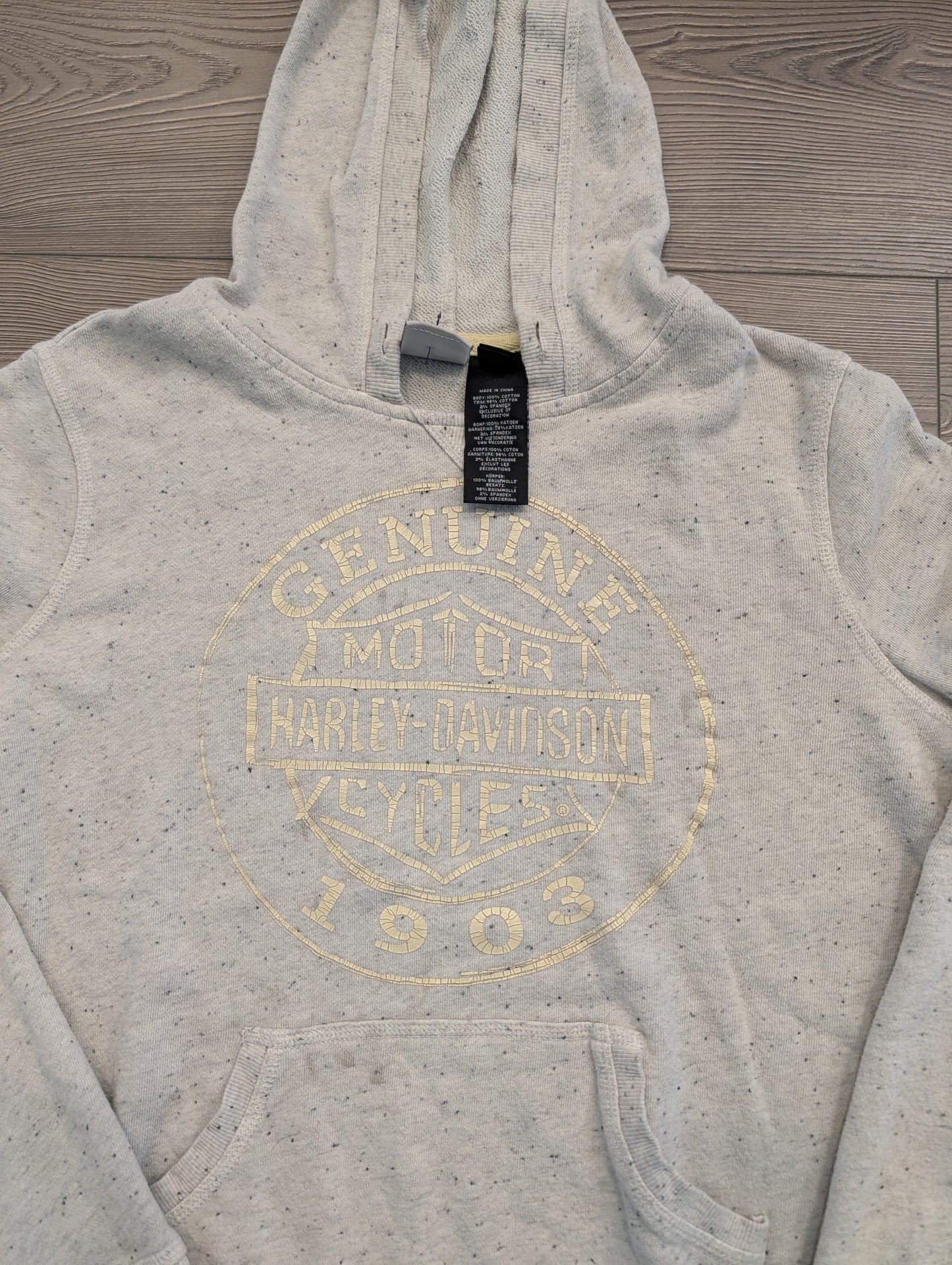 Y2K / Mid 2000s Women's Harley Davidson Hoodie Sweatshirt