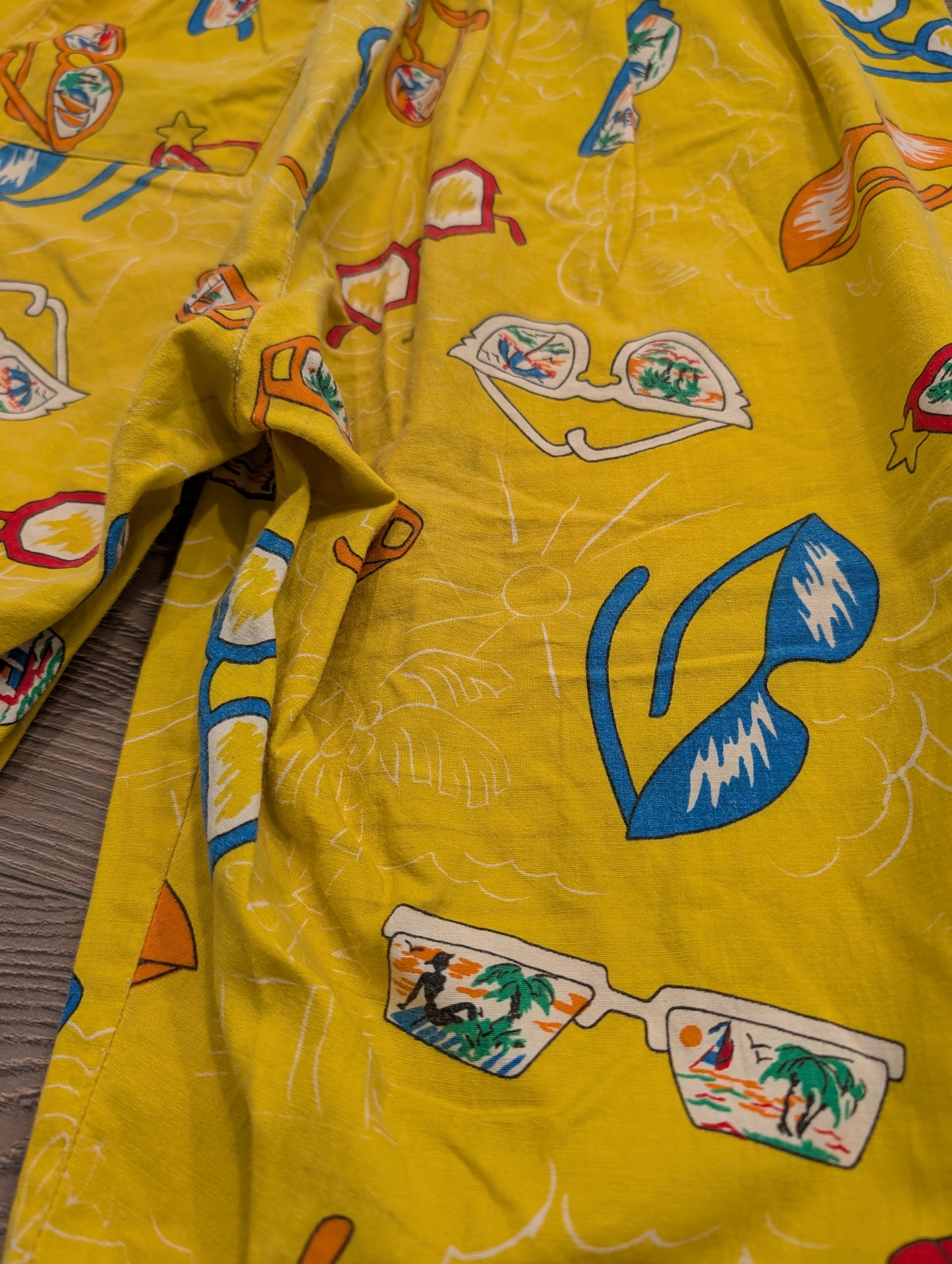 90's Dakota AOP Sunglass Long Board Shorts