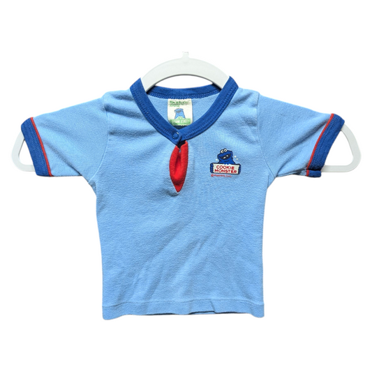 80s Cookie Monster Sesame Street Baby T shirt