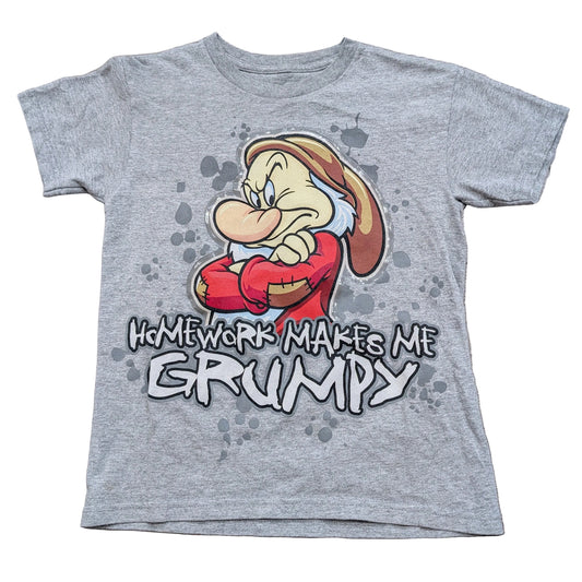 Y2K Youth Disney's Homework Makes Me Grumpy T shirt