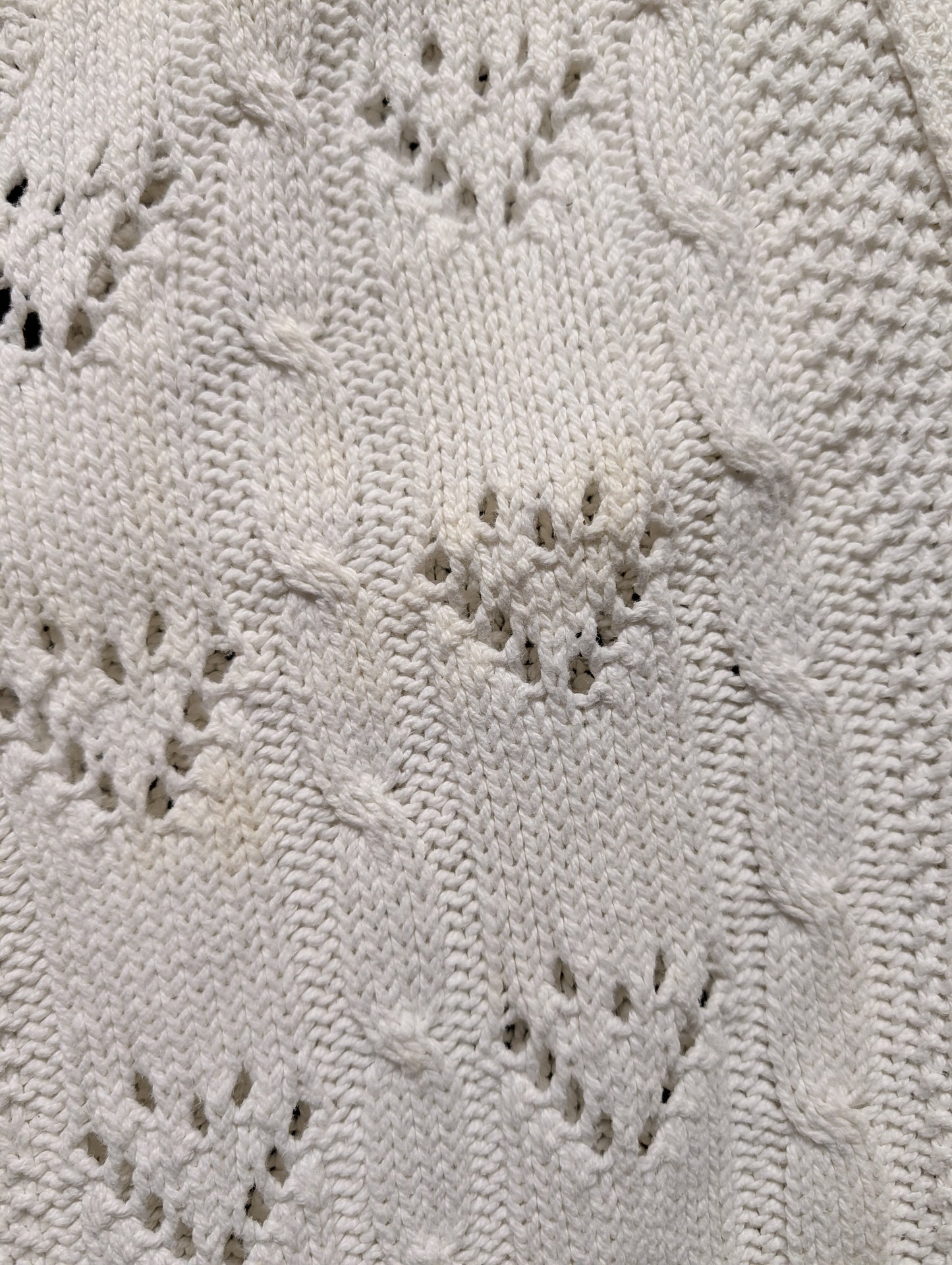 90s Knit Sleeveless Cardigan Sweater