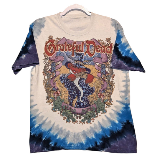 2000 Grateful Dead Terrapin Moon Liquid Blue t shirt
