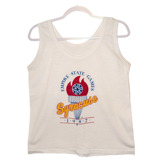1987 Syracuse Empire State Games Tank Top