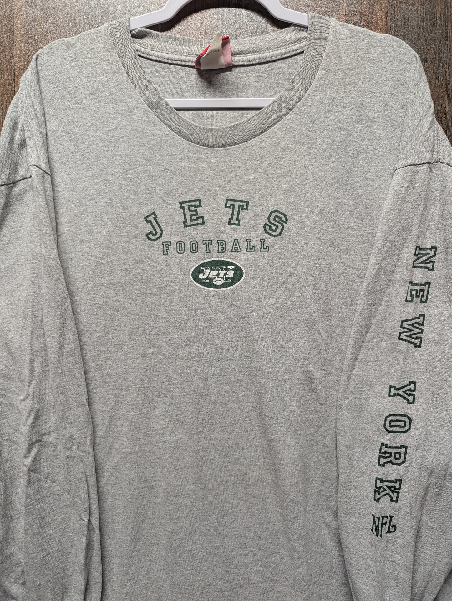 Y2K NY Jets Reebok Long Sleeve T Shirt