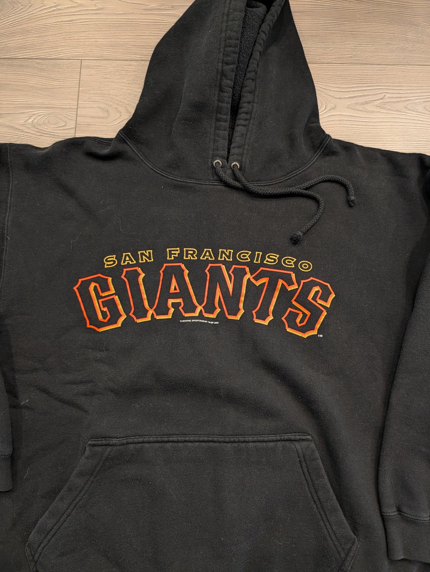 2002 San Francisco Giants Hooded sweatshirt