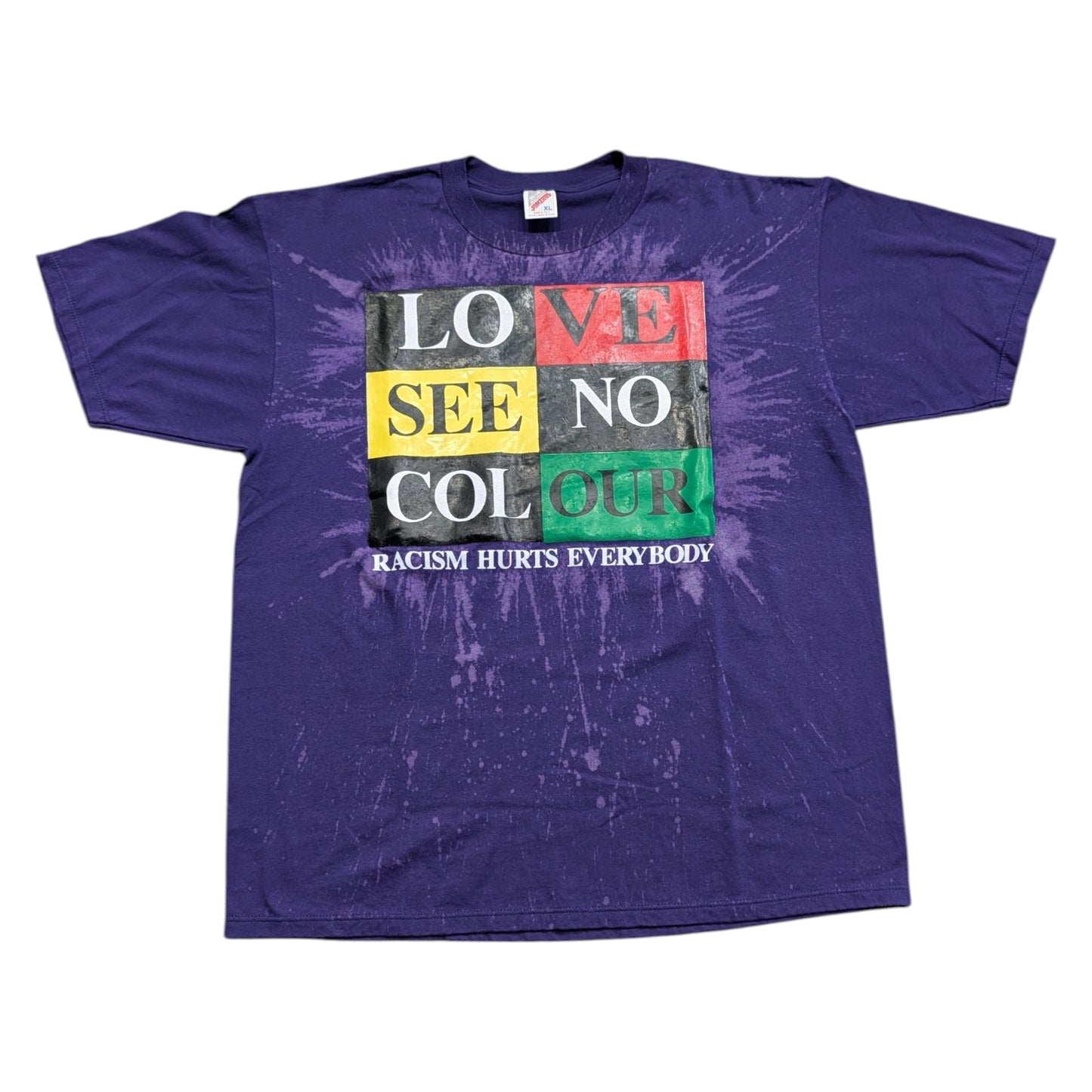 90s Racism Hurts Everybody Short Sleeve T Shirt