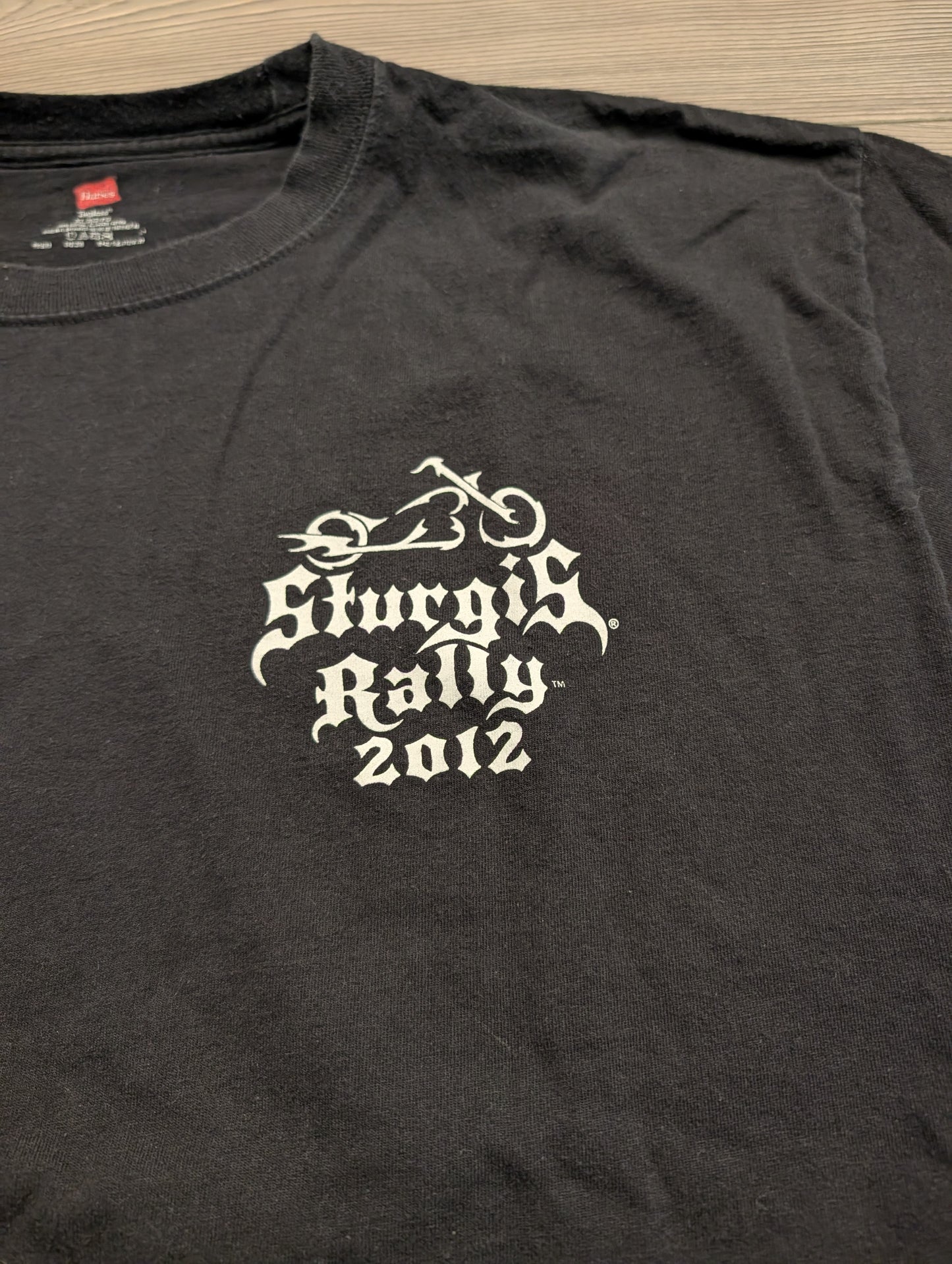 2012 Sturgis Black Hills Rally 72nd Anniversary Short Sleeve T-shirt