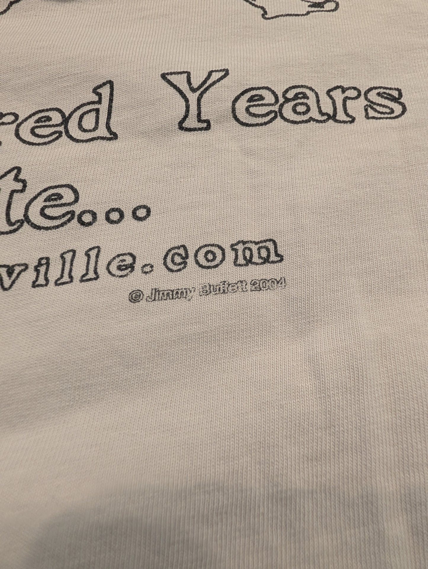 2004 Jimmy Buffett for President T shirt