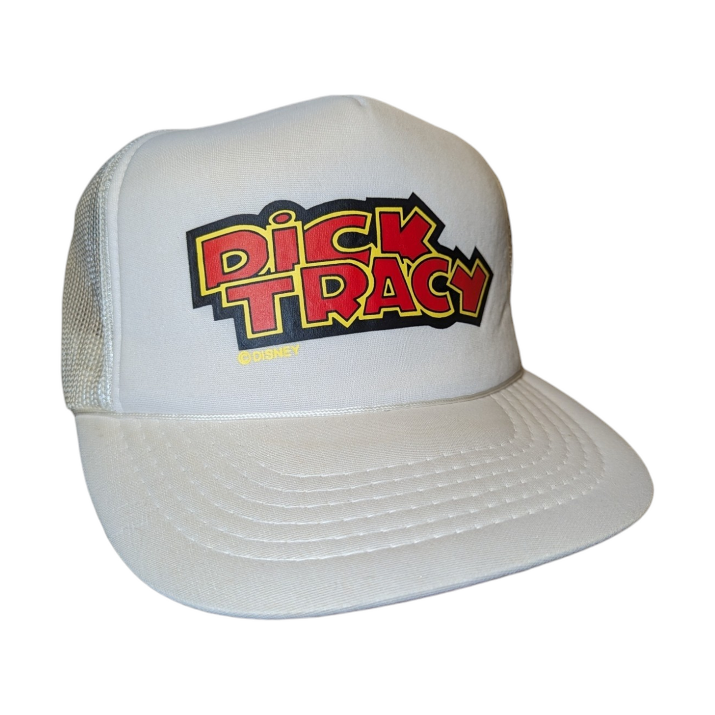 80s Dick Tracy Disney Trucker Snapback hat