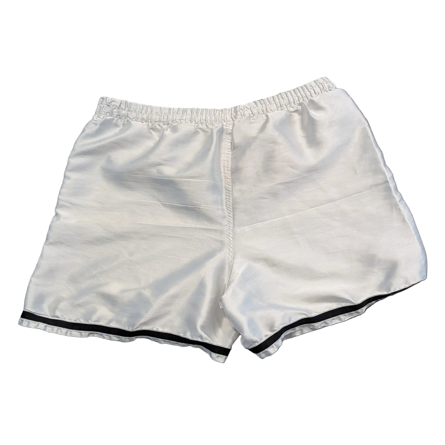 Y2K White Satin Nike Drawstring Shorts