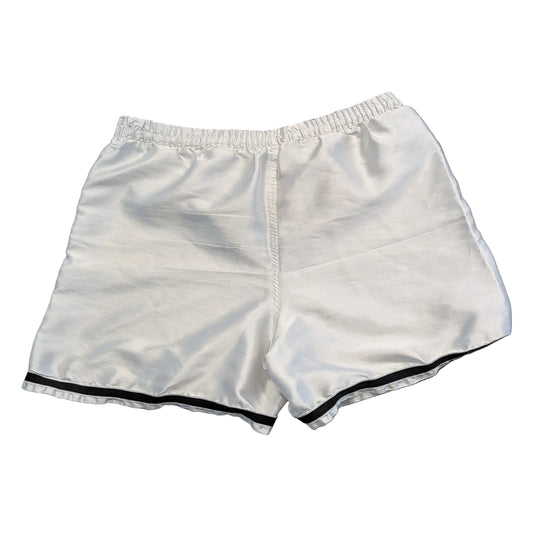 Y2K White Satin Nike Drawstring Shorts