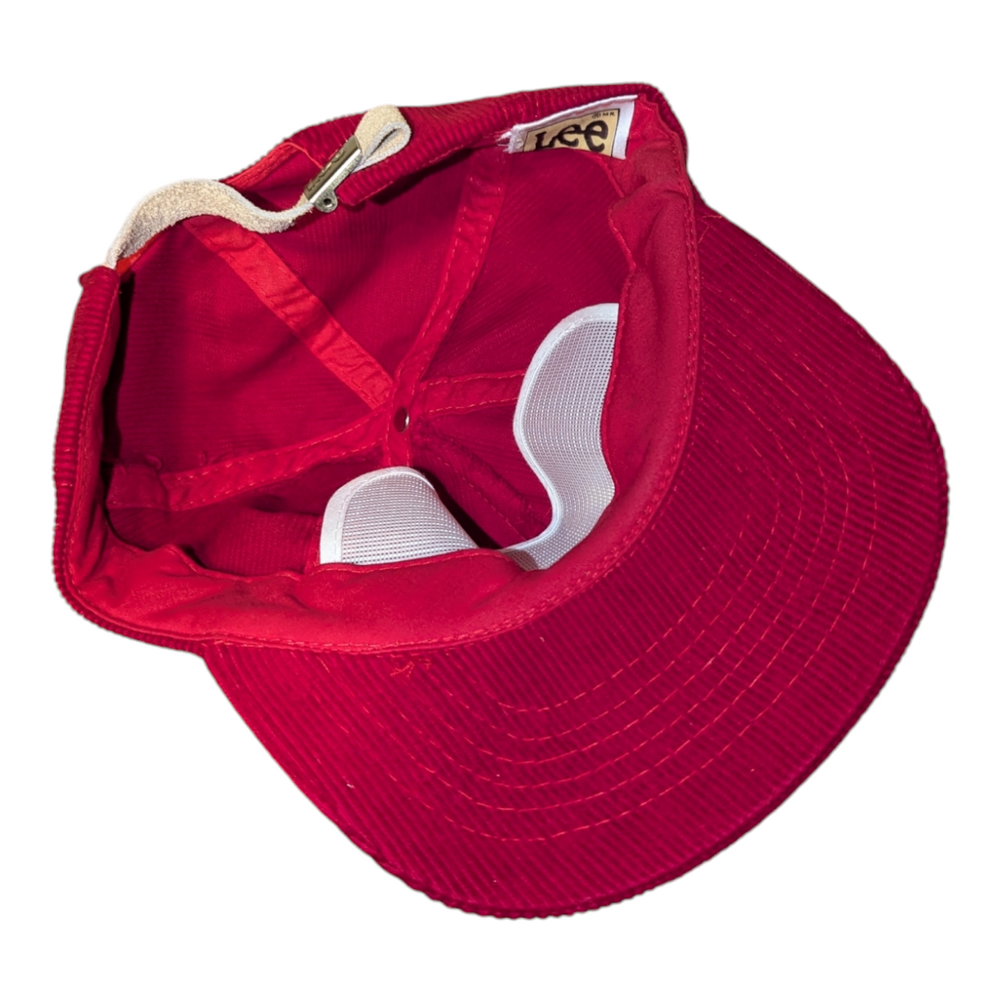 80s Red Lee Corduroy hat