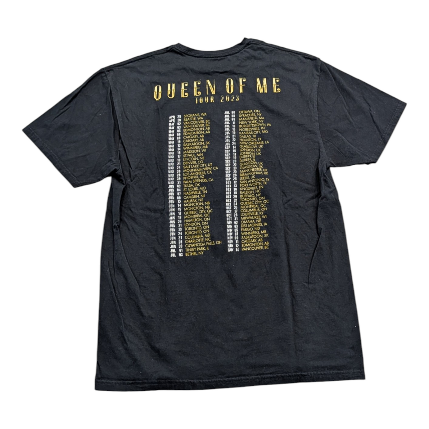 Women's 2023 Shania Twain Queen of Me Tour T shirt
