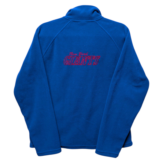 Mid 2000's NY Giants NFL Fleece Full Zip Light Weight Jacket