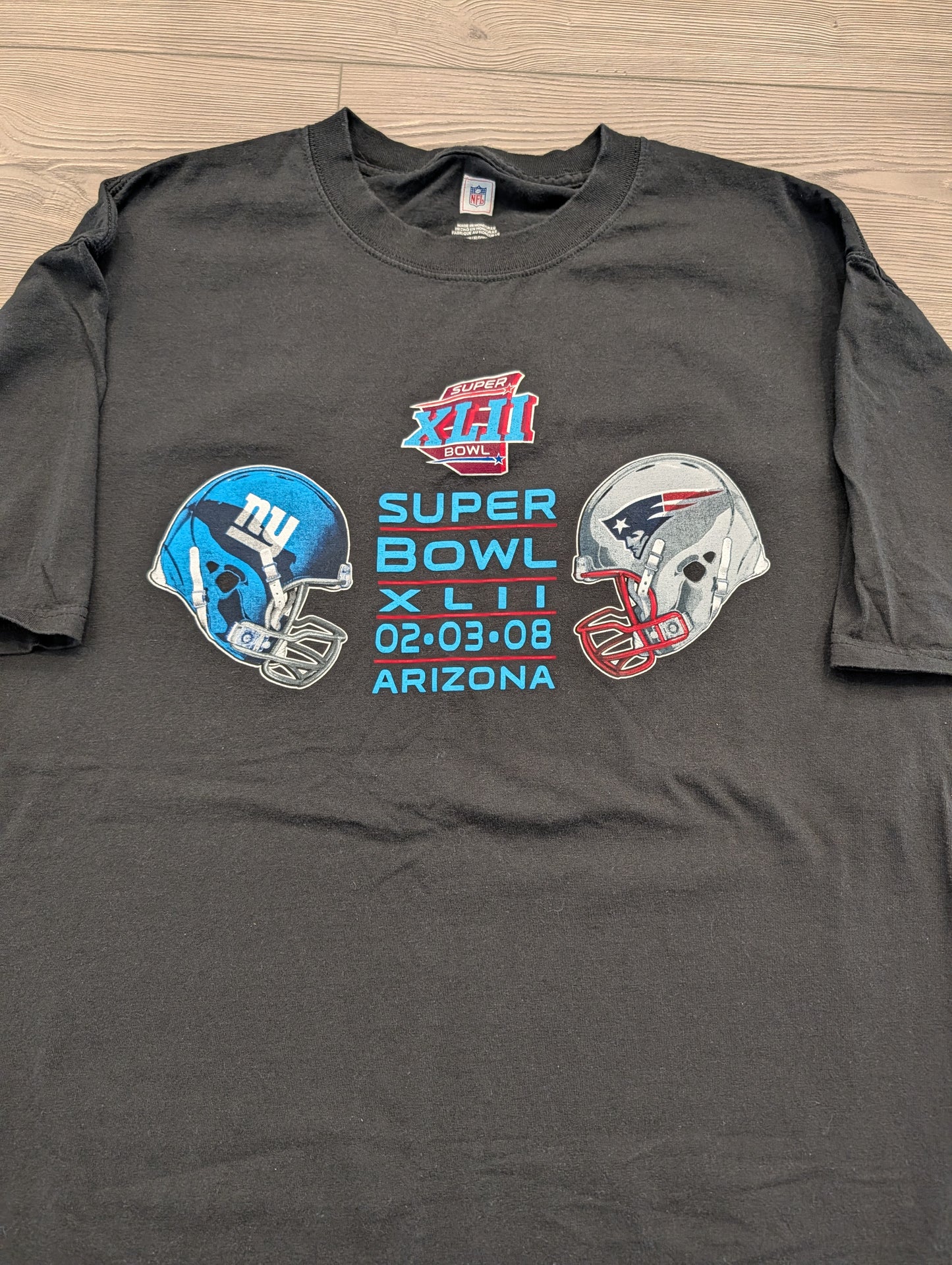 2008 Super Bowl XLII Arizona T shirt