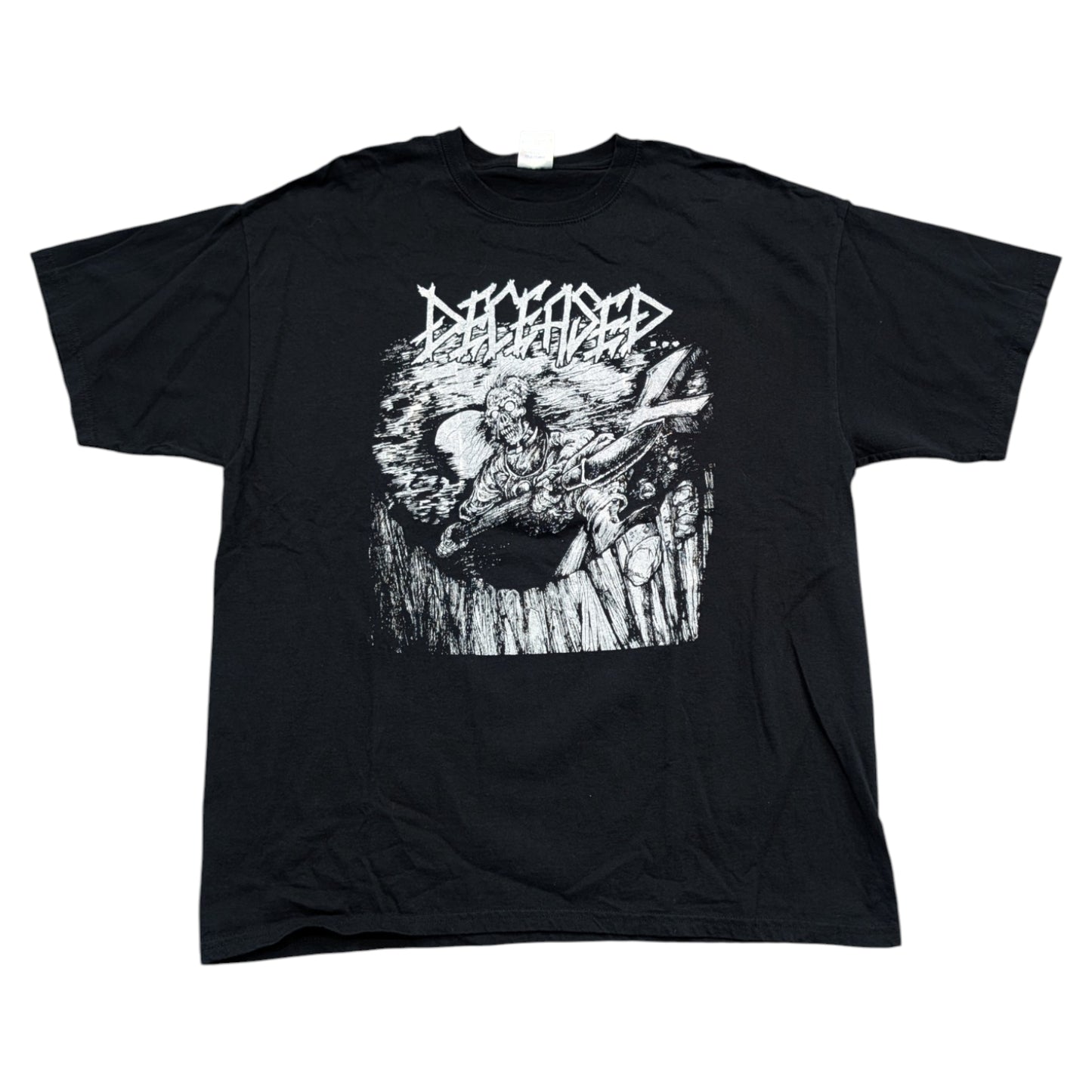 2010 Deceased 25th Anniversary Tour Metal Band T shirt
