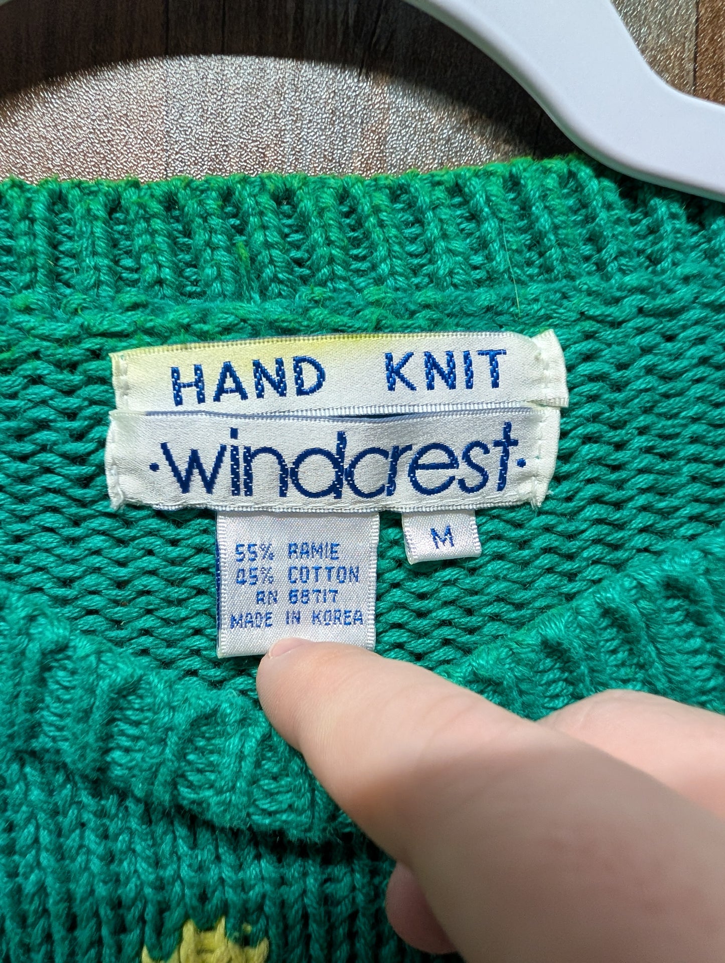 80s / 90s Nut Cracker Knit Christmas Sweater