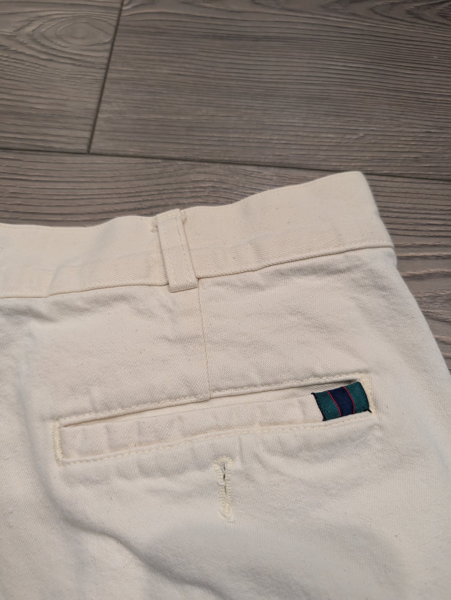 80s/90s Colours by Alexander Julian Pleated Twill Long Shorts