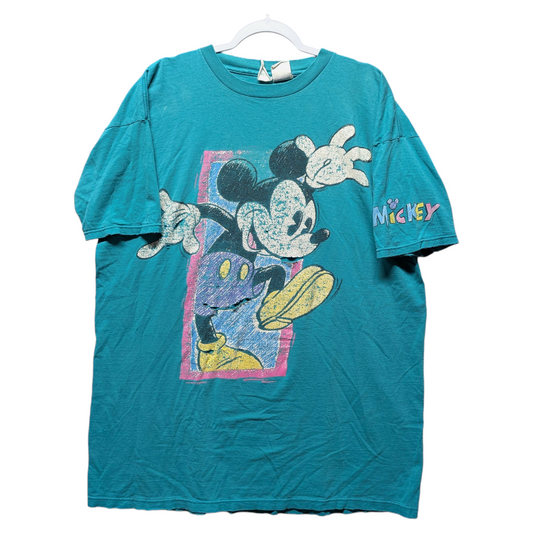 90s Mickey Mouse Sketch t shirt
