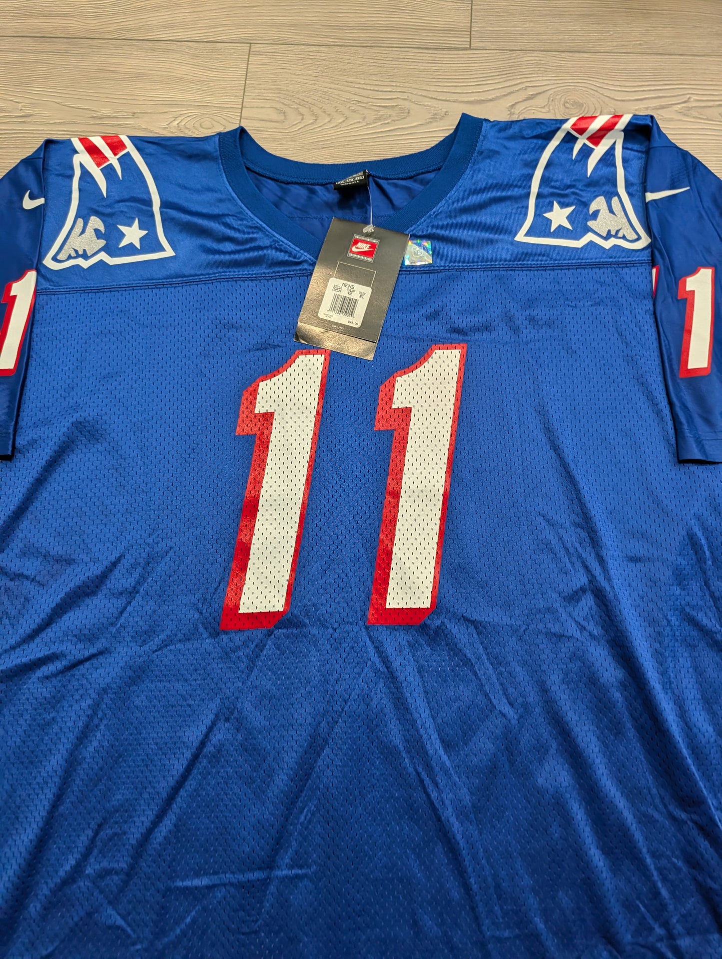 90s/Y2K NWT Drew Bledsoe New England Patriots Game Jersey