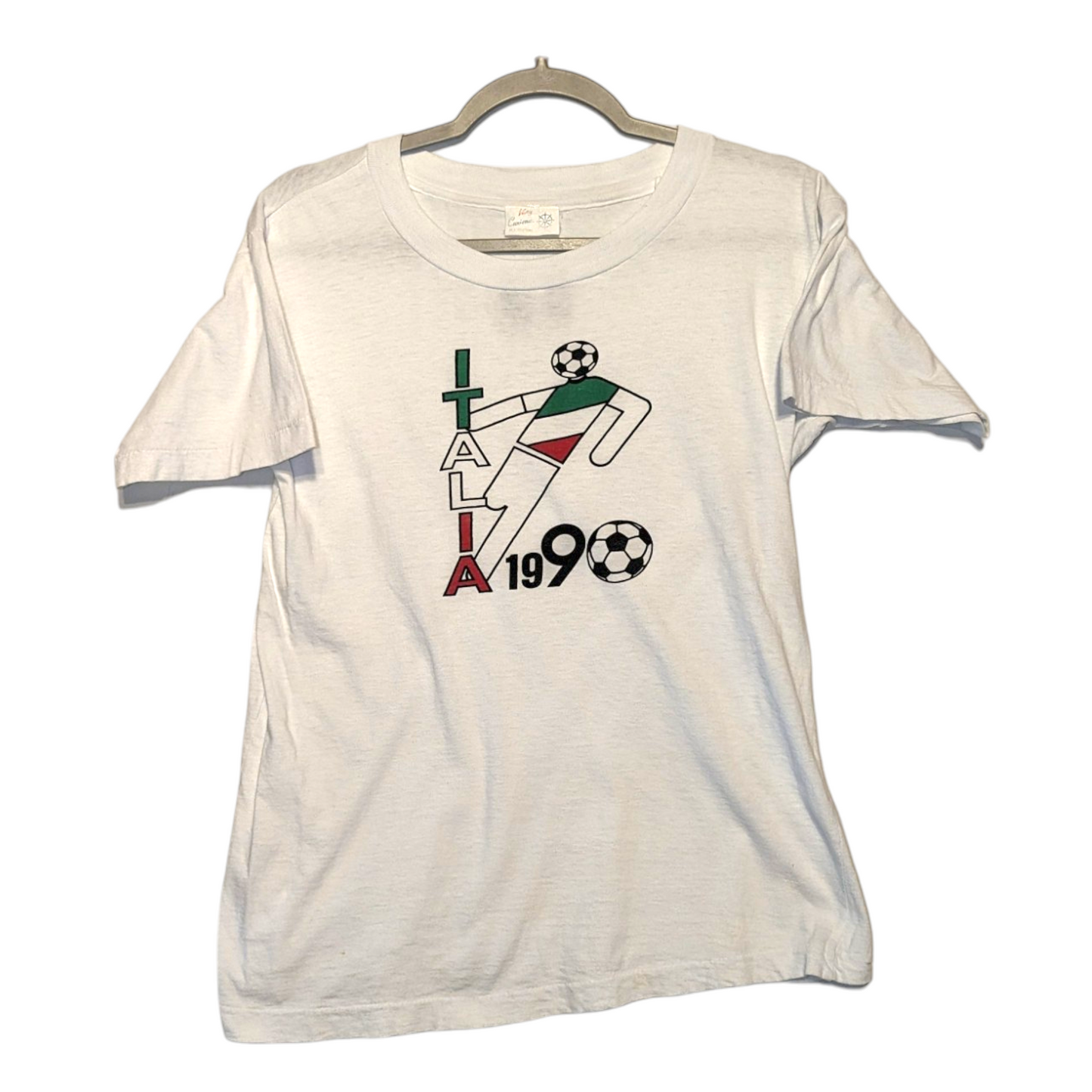 1990 Italia World Cup Soccer football t shirt