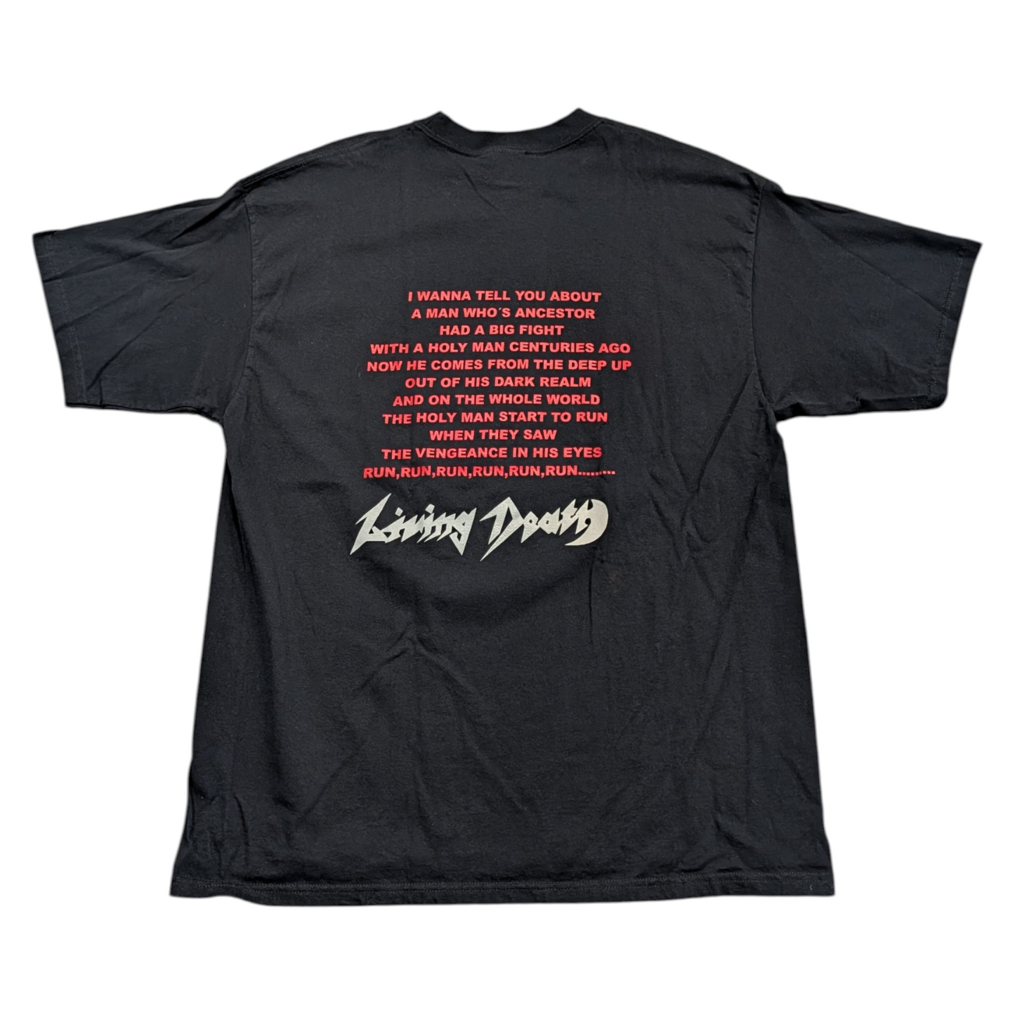 Y2K Living Death Vengeance of Hell Tour T shirt