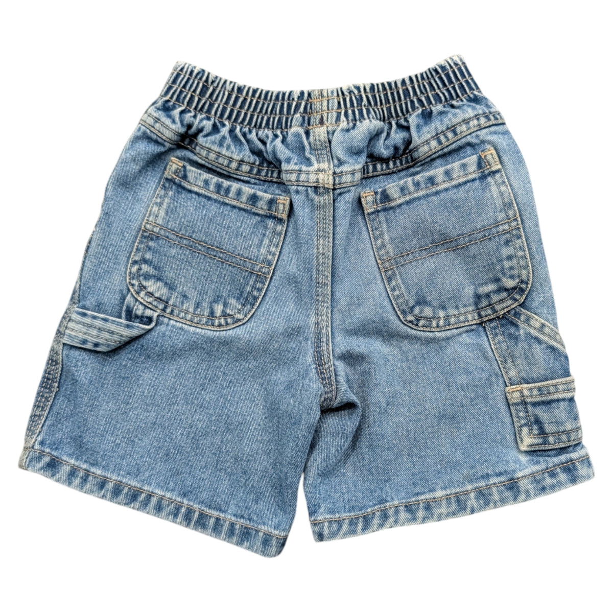 Y2K Youth Koala Kids Denim Carpenter Shorts