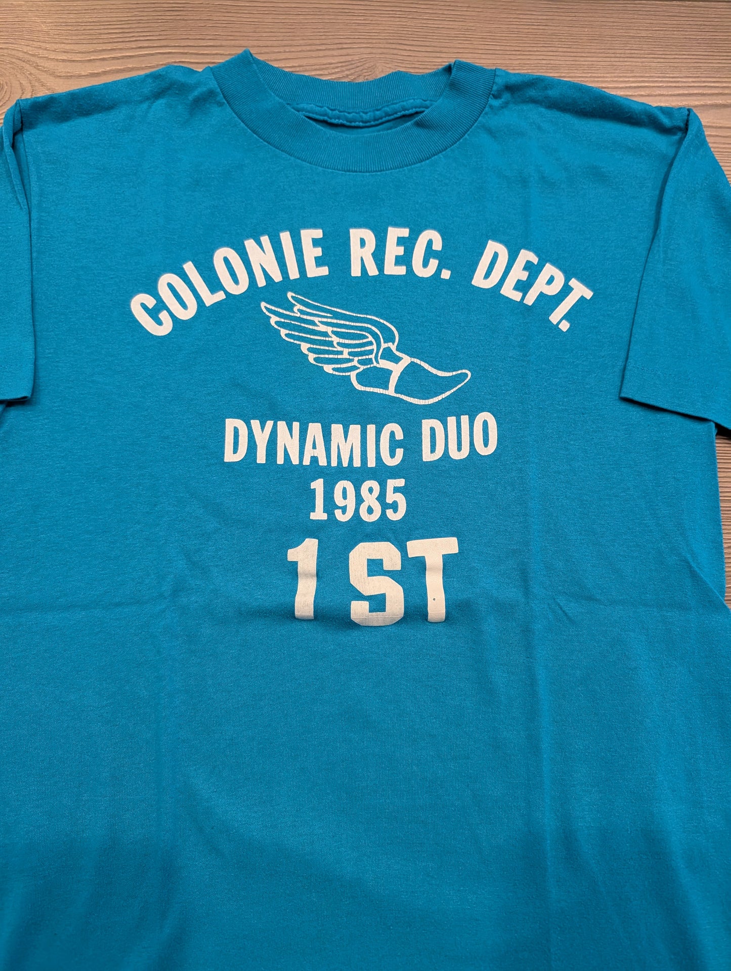 1985 Colonie Rec. Dept. Dynamic Duo T shirt