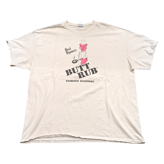 Mid 2000's Bad Byro's Butt Rubb BBQ Seasoning T shirt