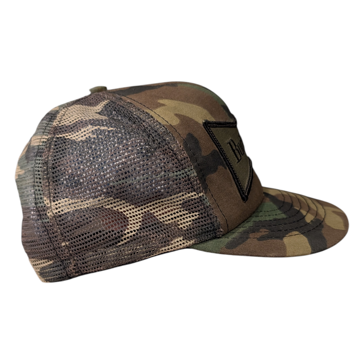 80's Camouflage Budweiser Trucker Snapback Hat