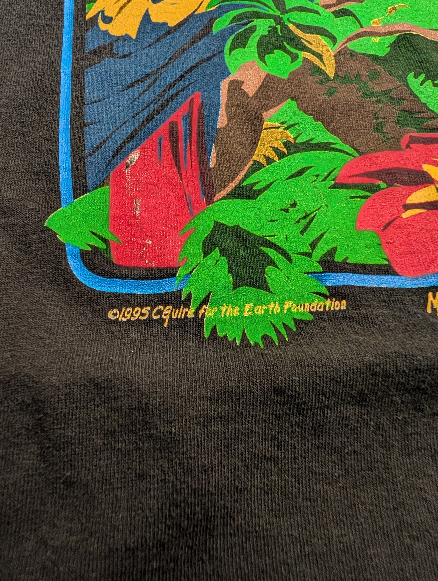 1995 There's Still Time Macaw T shirt