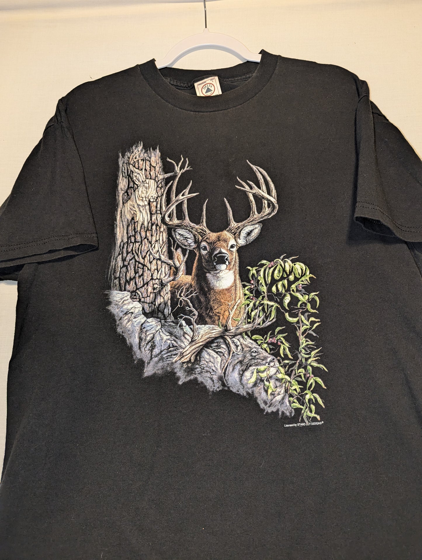 90s Hidden Deer Nature t shirt