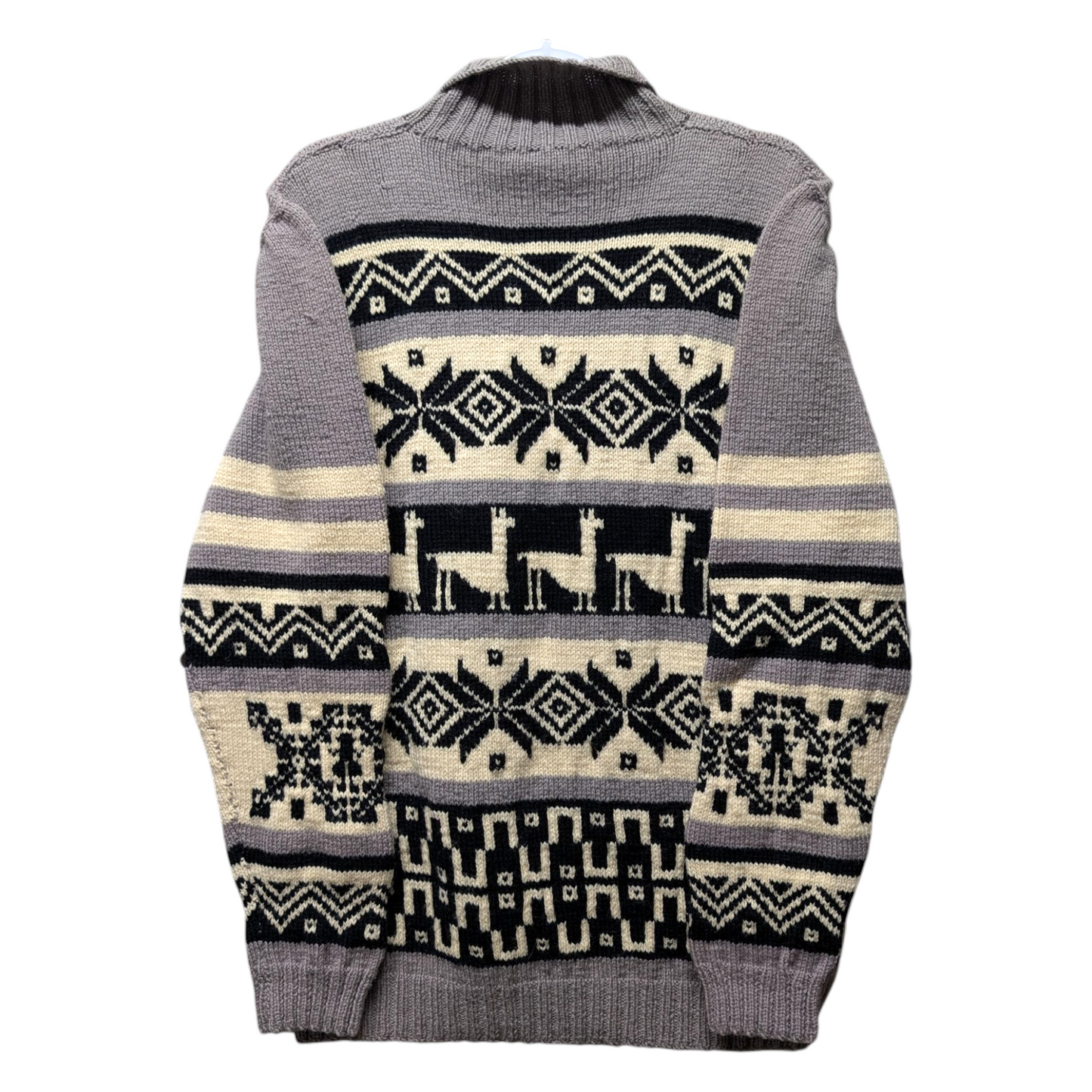 80s Hand Knit Alpaca Sweater