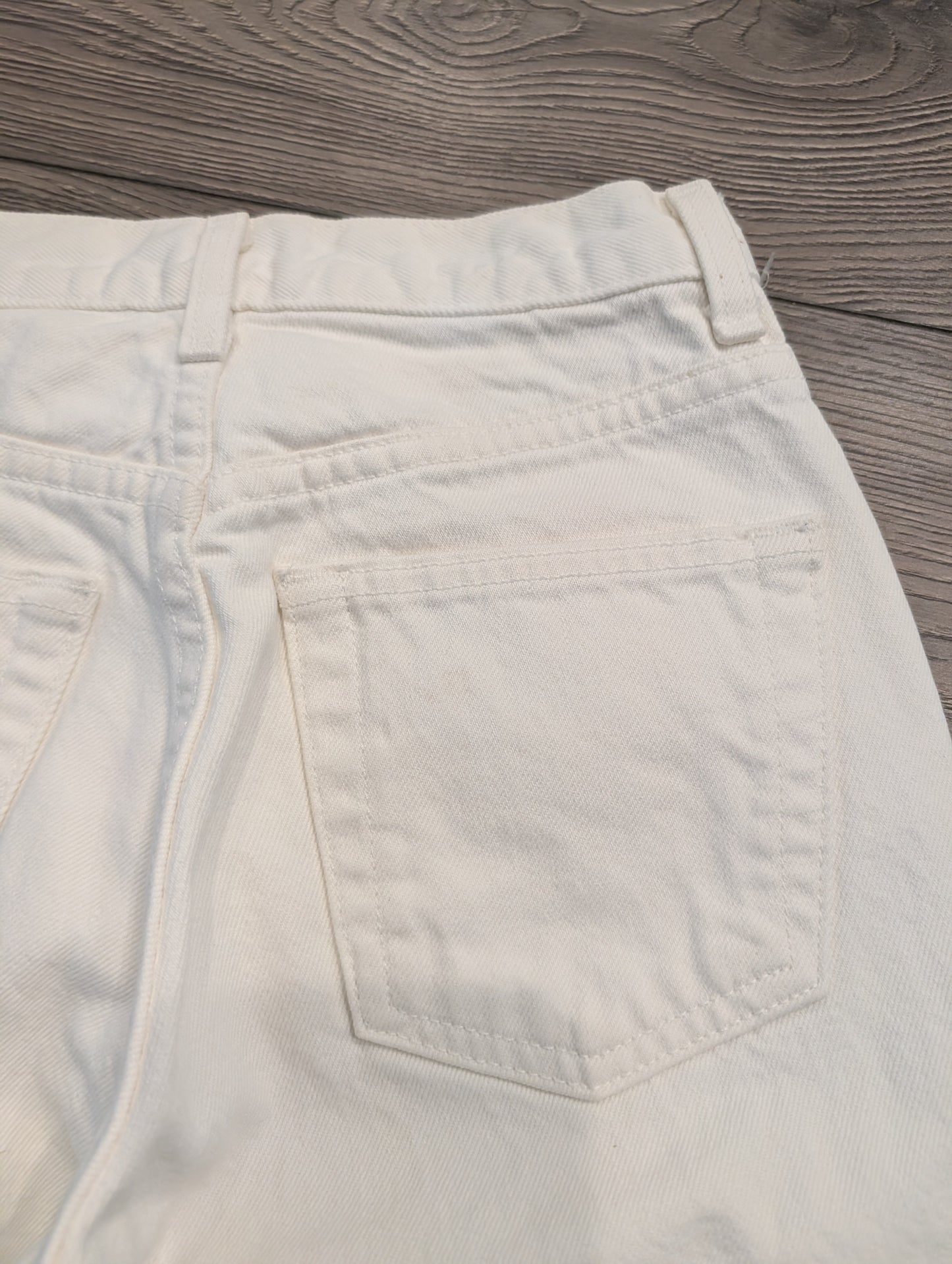 90s Women's GAP Classic Fit White Jeans