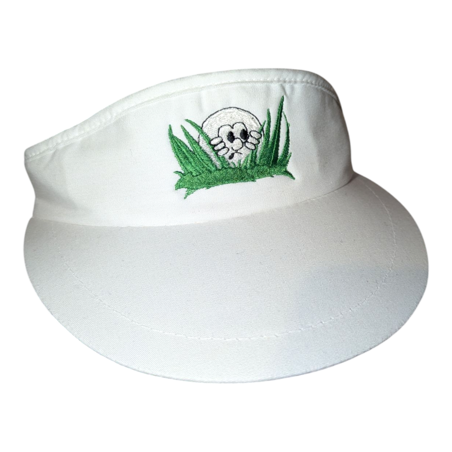 80s/90s Embroidered Cute Golf Visor hat