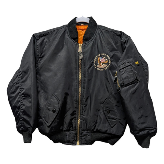 Y2K 2003 Operation Iraqi Freedom Armed Forces Bomber Jacket