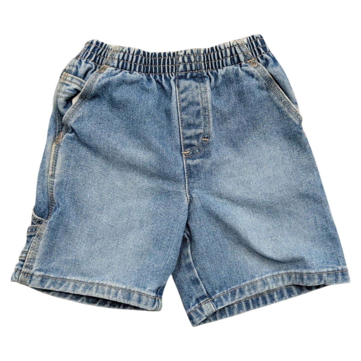 Y2K Youth Koala Kids Denim Carpenter Shorts
