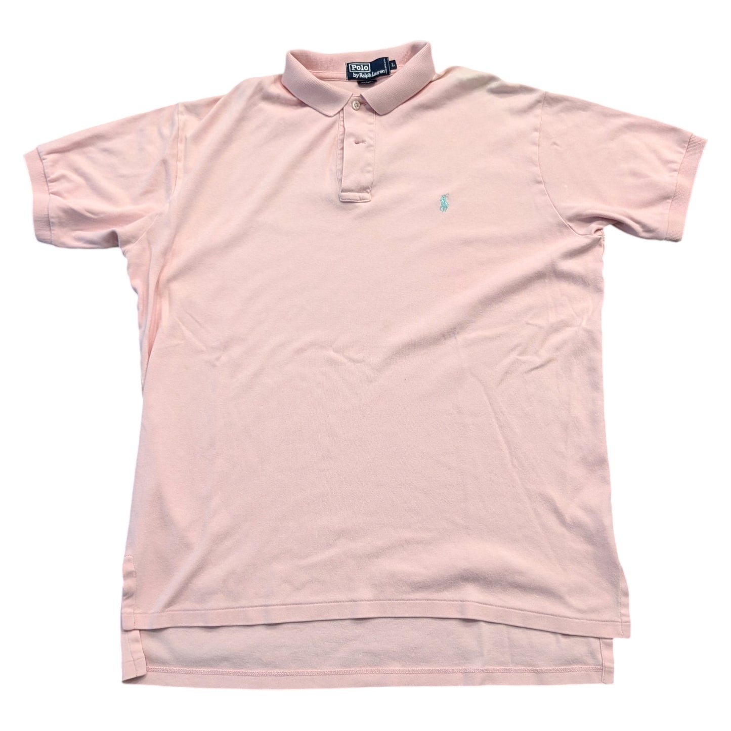 90s/Y2K Pink Ralph Lauren Polo Shirt