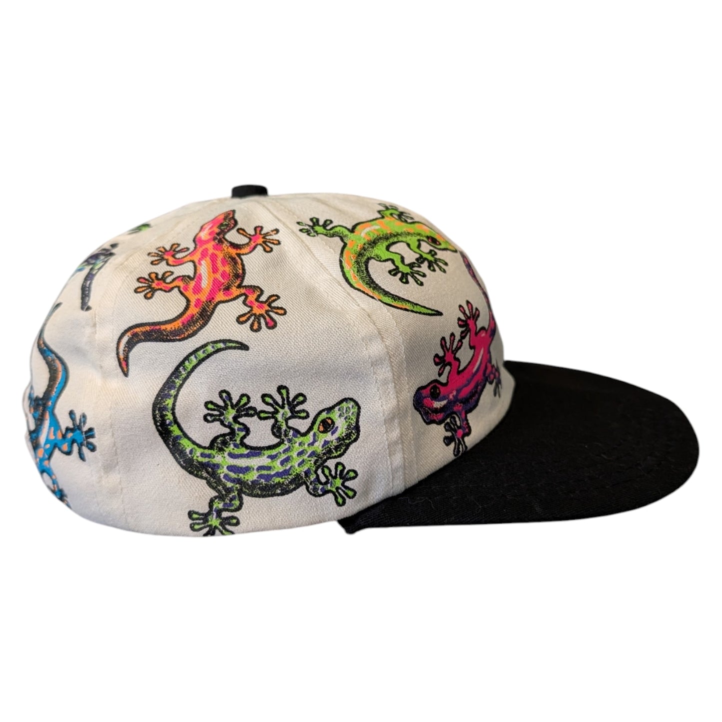 Youth 90s AOP Gecko Snapback Hat