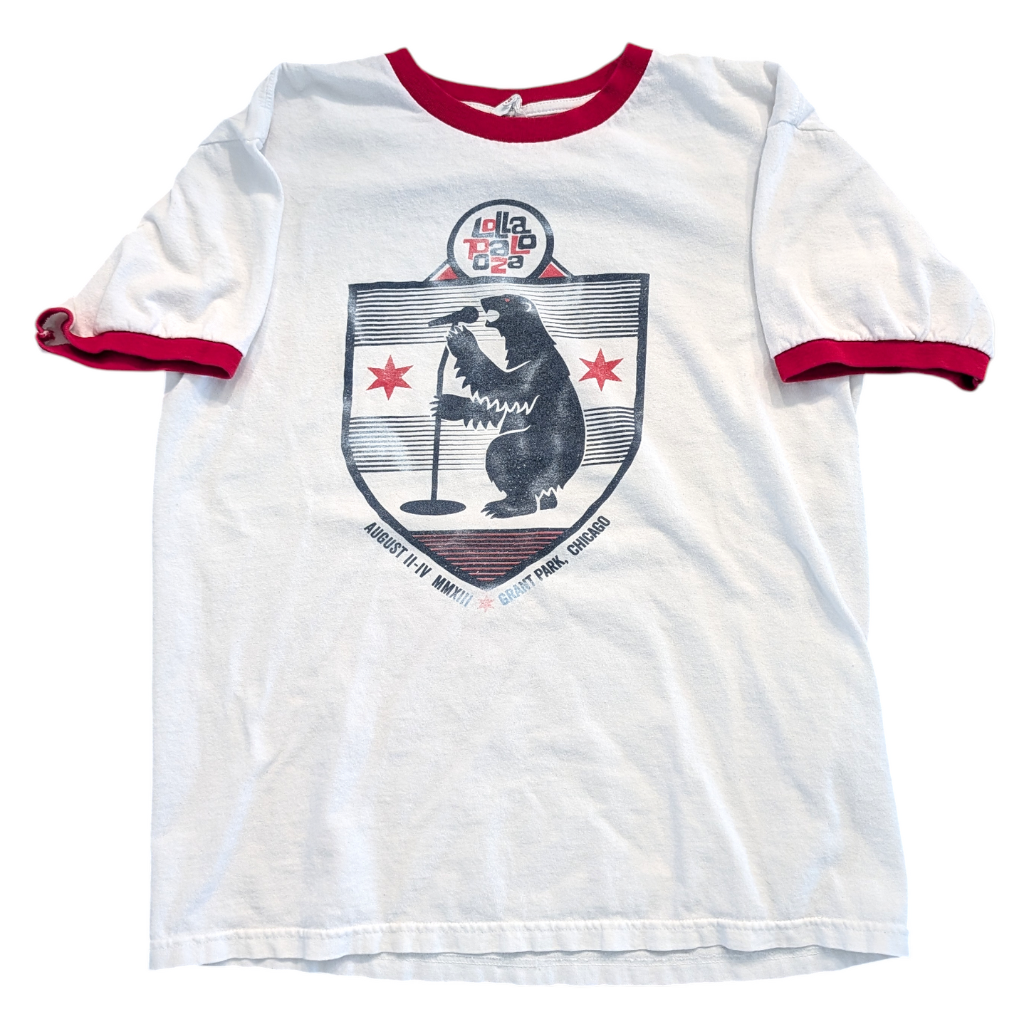 2013 Lolla Palooza Ringer T shirt
