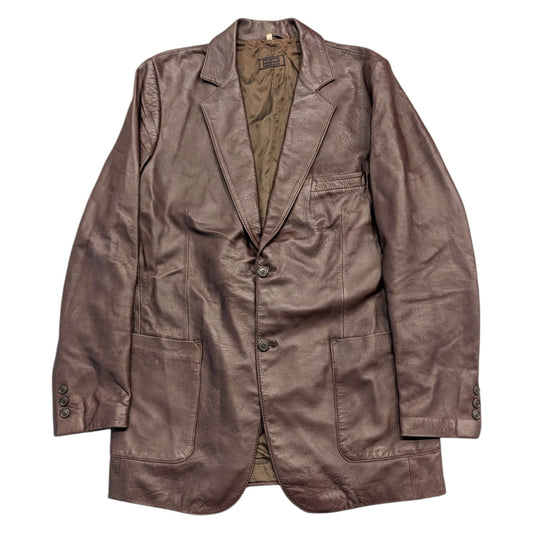 70s/80s Leather Blazer