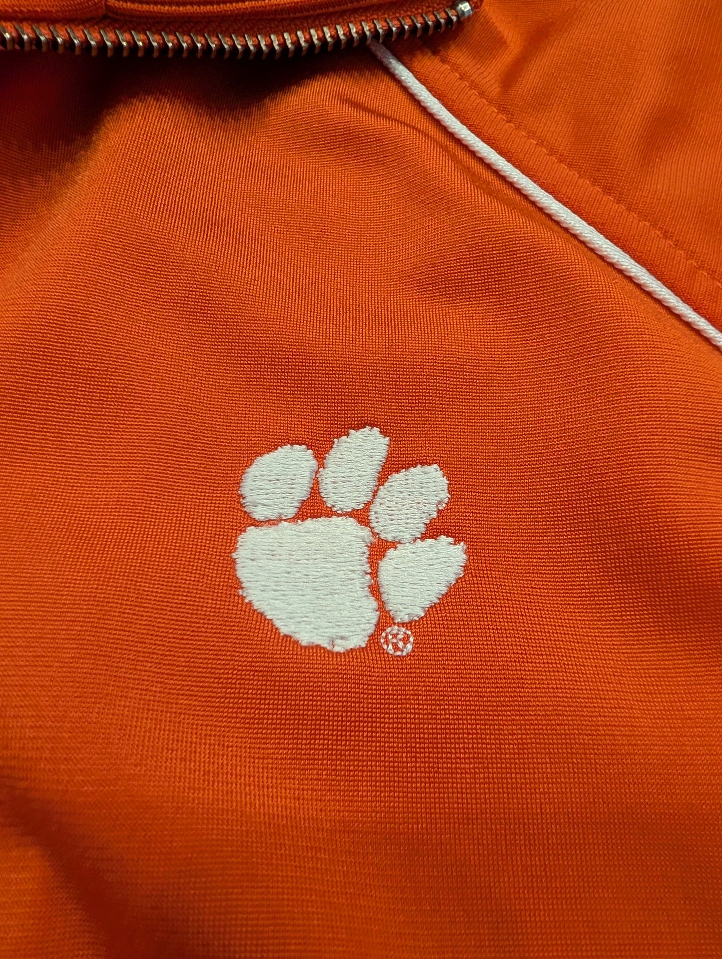 90s / Y2K Clemson University Full Zip Nike Warm Up Jacket