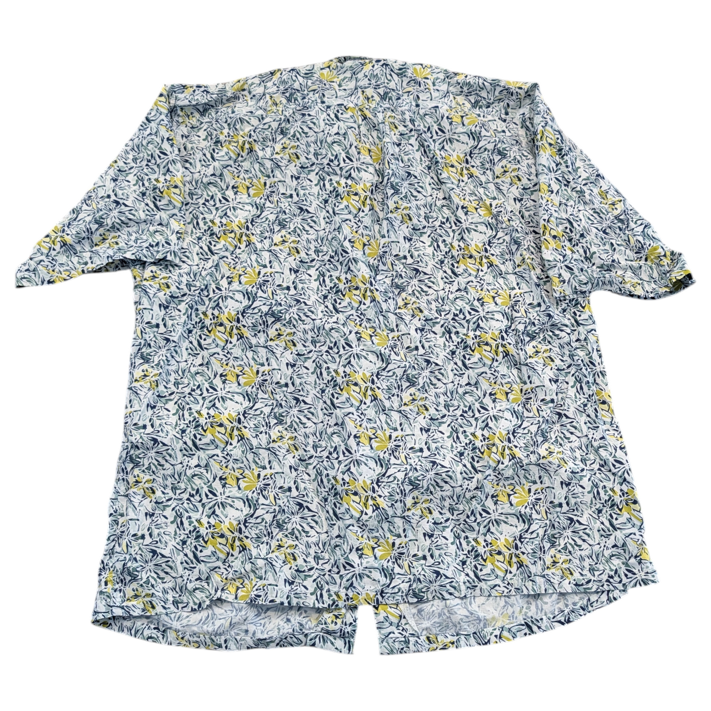 80s/90s Mossimo Floral Patterened Button Up Shirt