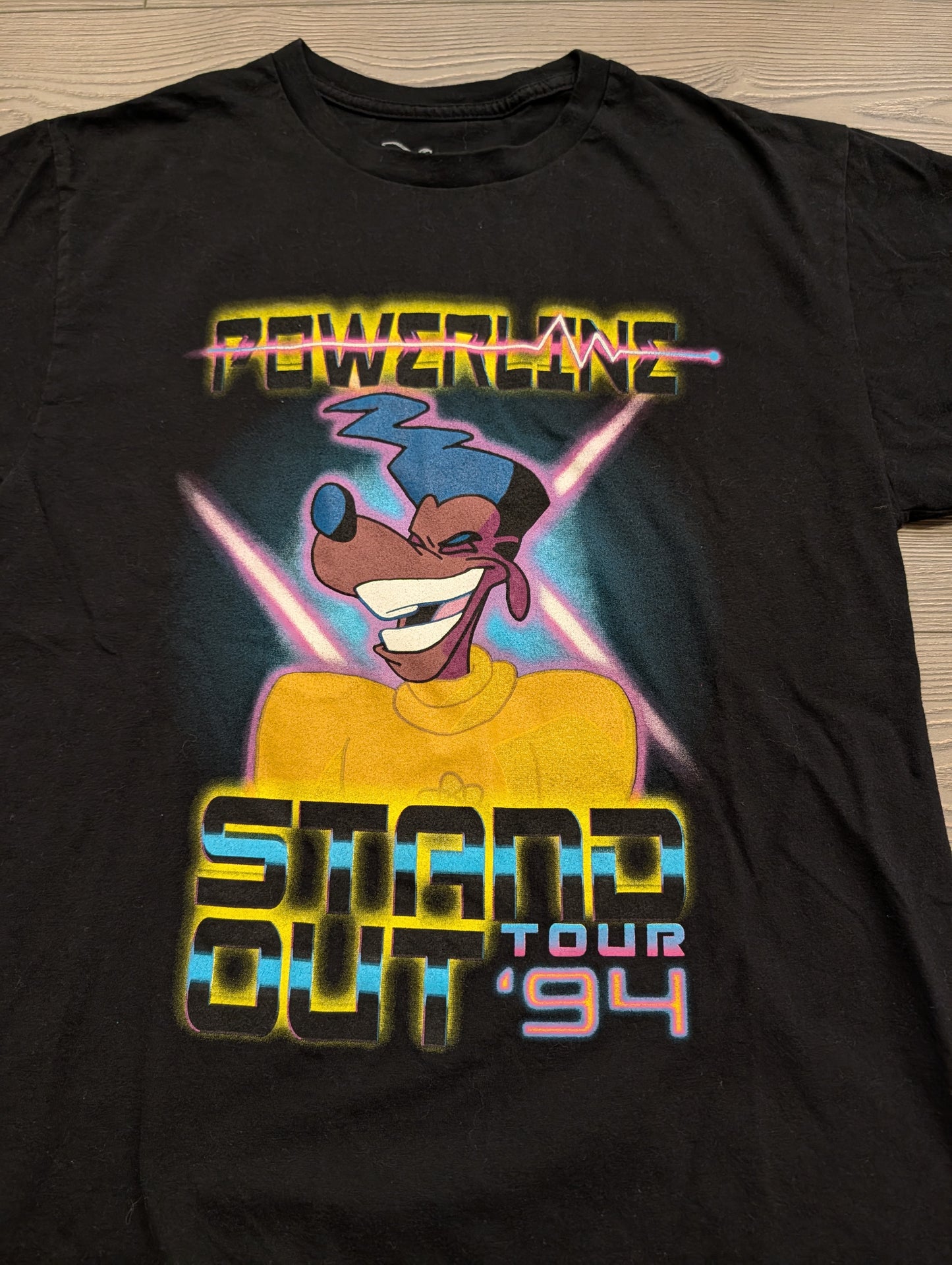 Disney Powerline Stand Out Tour 94 T shirt