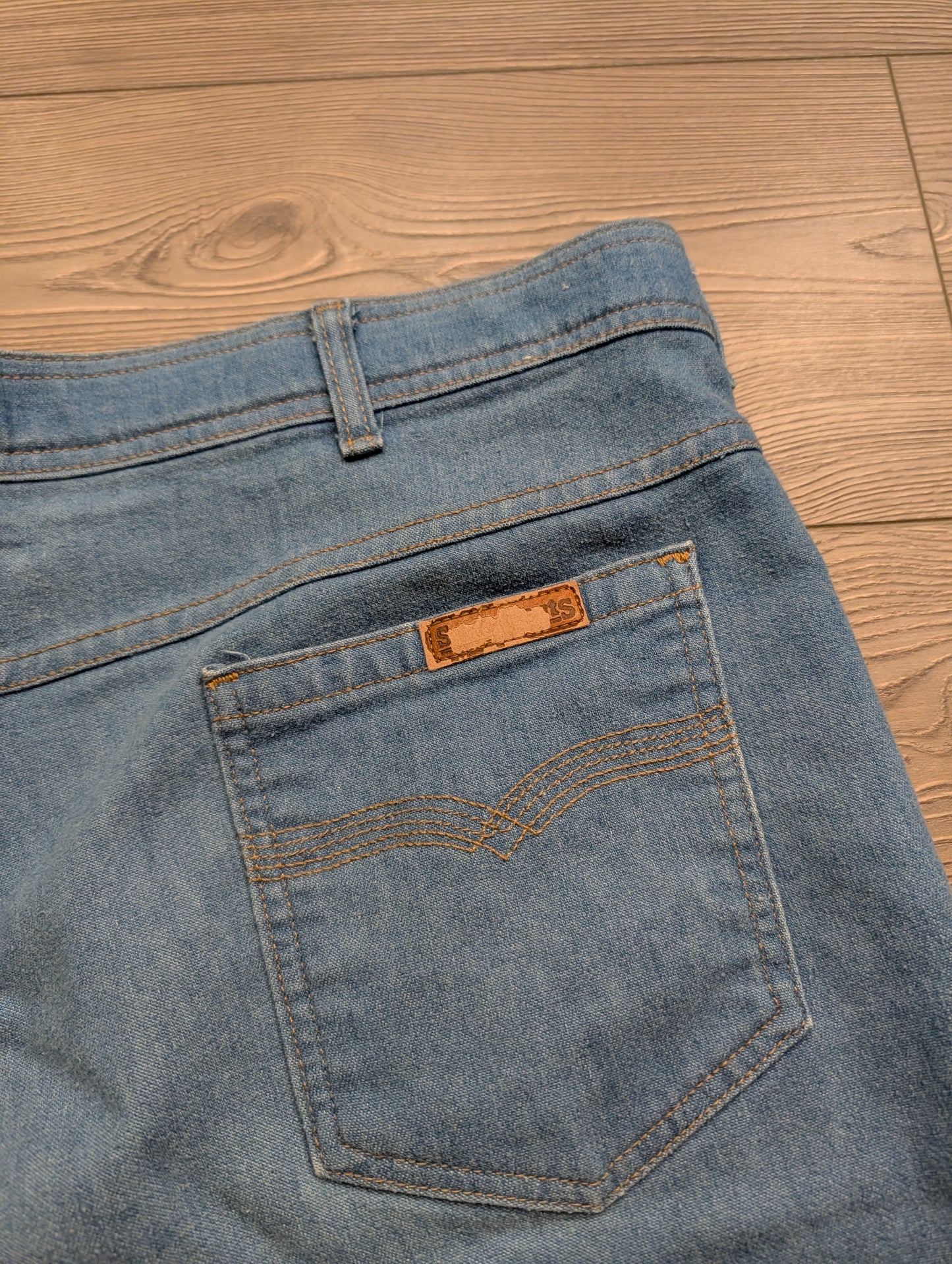 70's Sport-Abouts Denim Long Shorts
